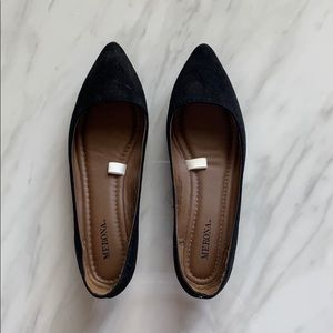 Merona suede flats